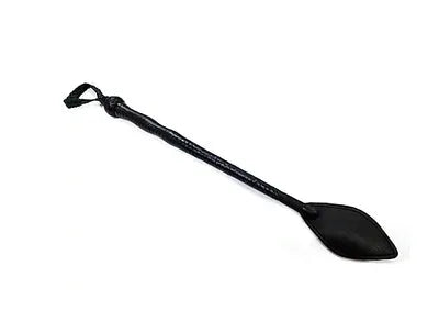 Leather Whip Black - Take A Peek