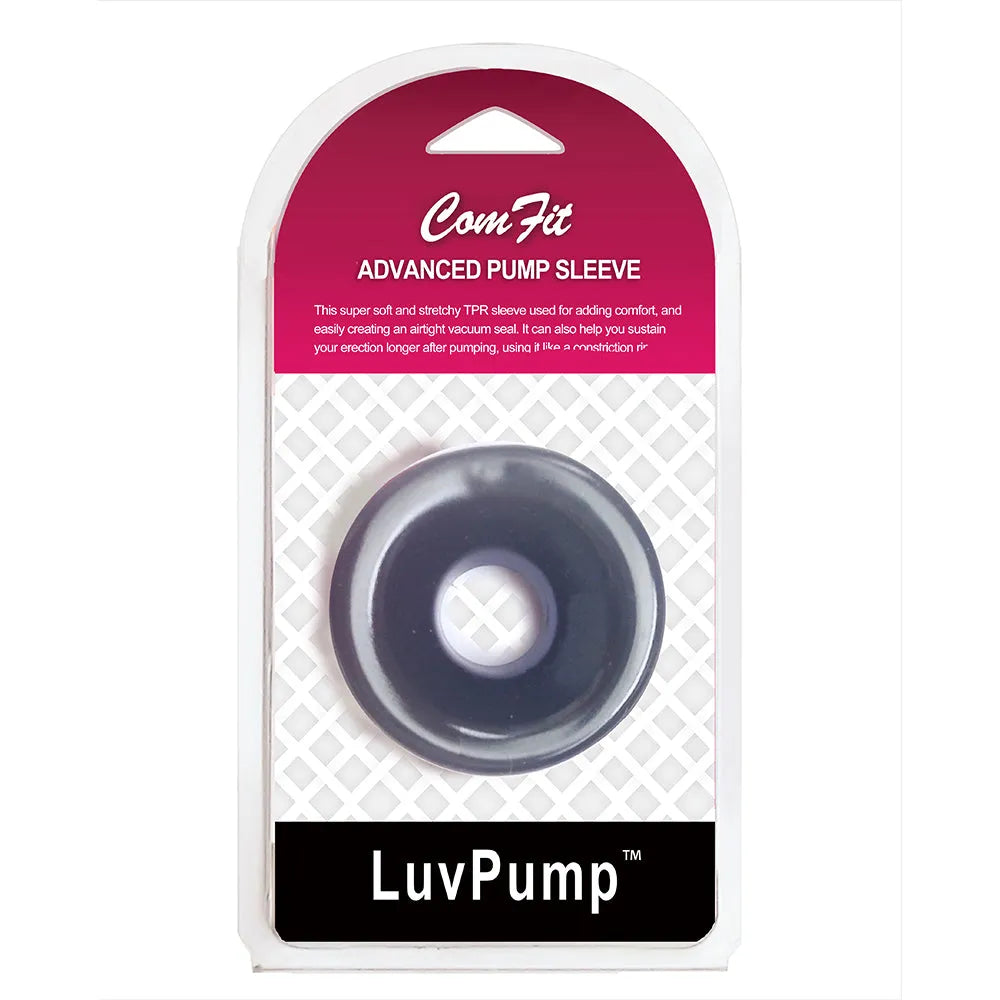 LuvPump ComFit Silicone Sleeve - - Universal Penis Pump Sleeve - Take A Peek