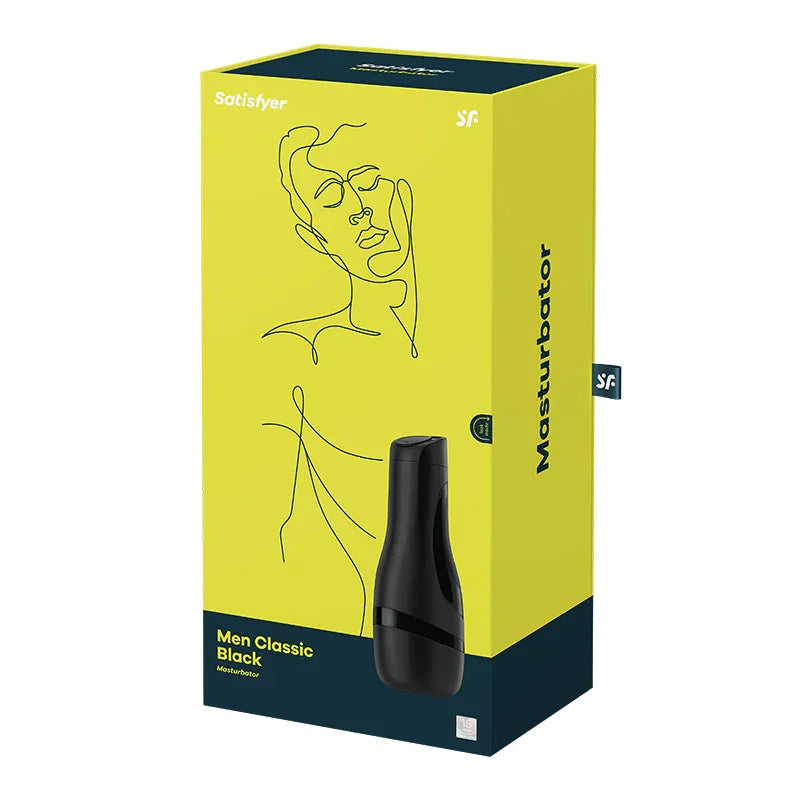 Satisfyer Men Classic - Black Stroker - Take A Peek