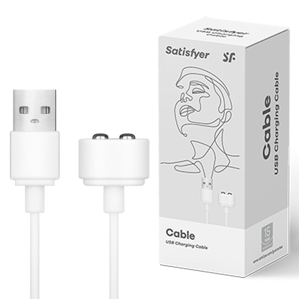 Satisfyer USB Magnetic Charging Cable - Replacement Magnetic USB Charging Cable for Satisfyer Products