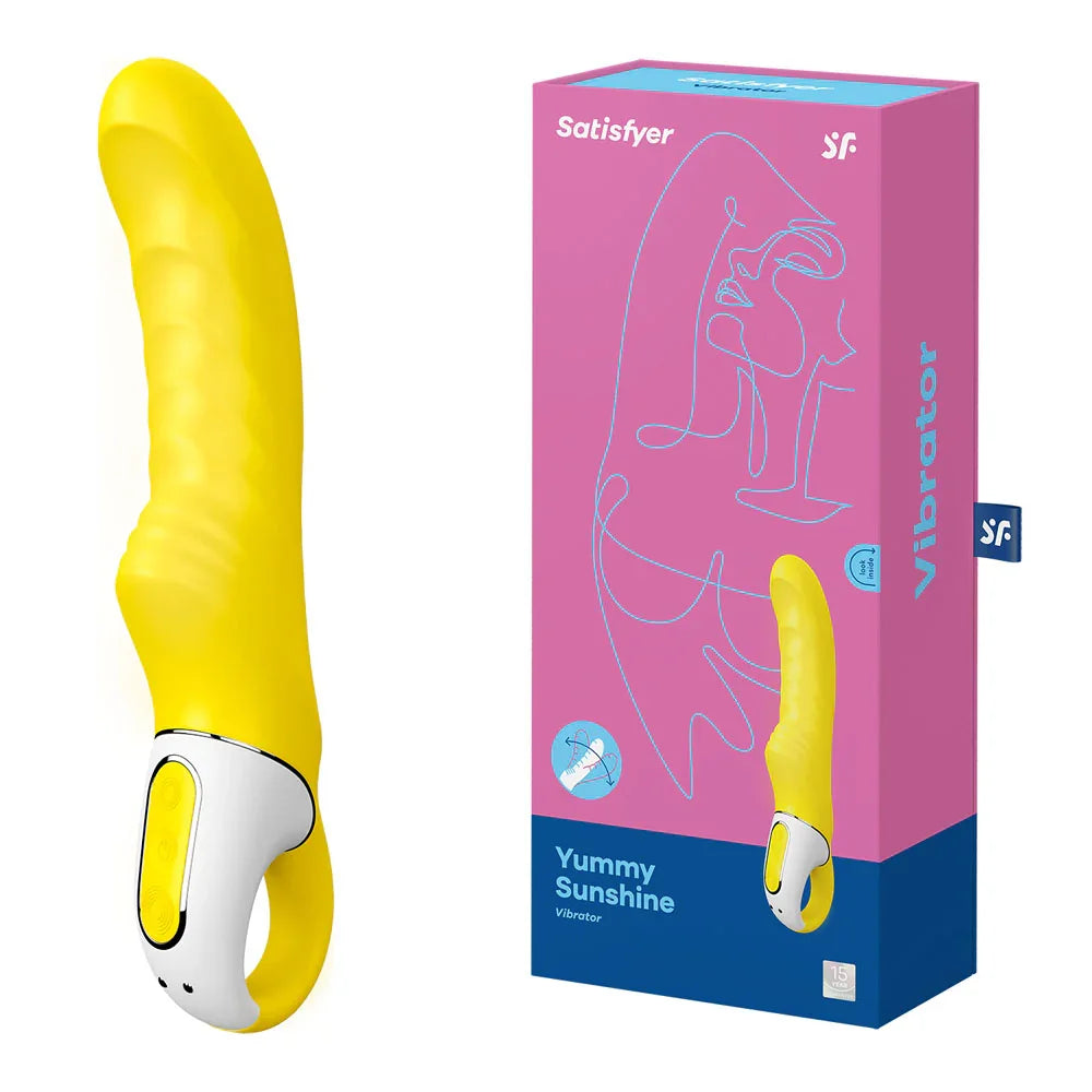 Satisfyer Vibes - Yummy Sunshine - USB Rechargeable Vibrator - Take A Peek