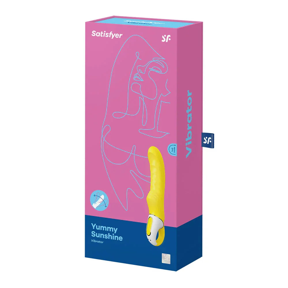 Satisfyer Vibes - Yummy Sunshine - USB Rechargeable Vibrator - Take A Peek