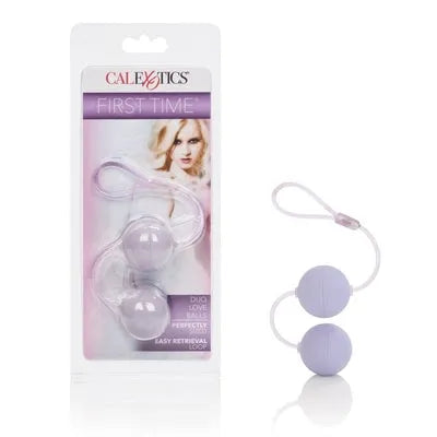 First Time Love Balls Duo Lover - Purple - Take A Peek