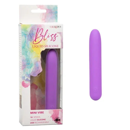 Bliss Liquid Silicone Mini Vibe - Take A Peek