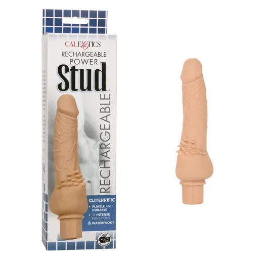 Rechargeable Power Stud Cliterrific - Ivory - Take A Peek