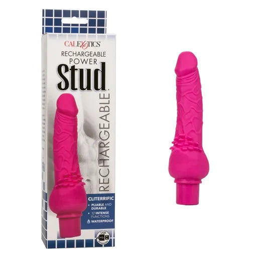 Rechargeable Power Stud Cliterrific - Pink - Take A Peek