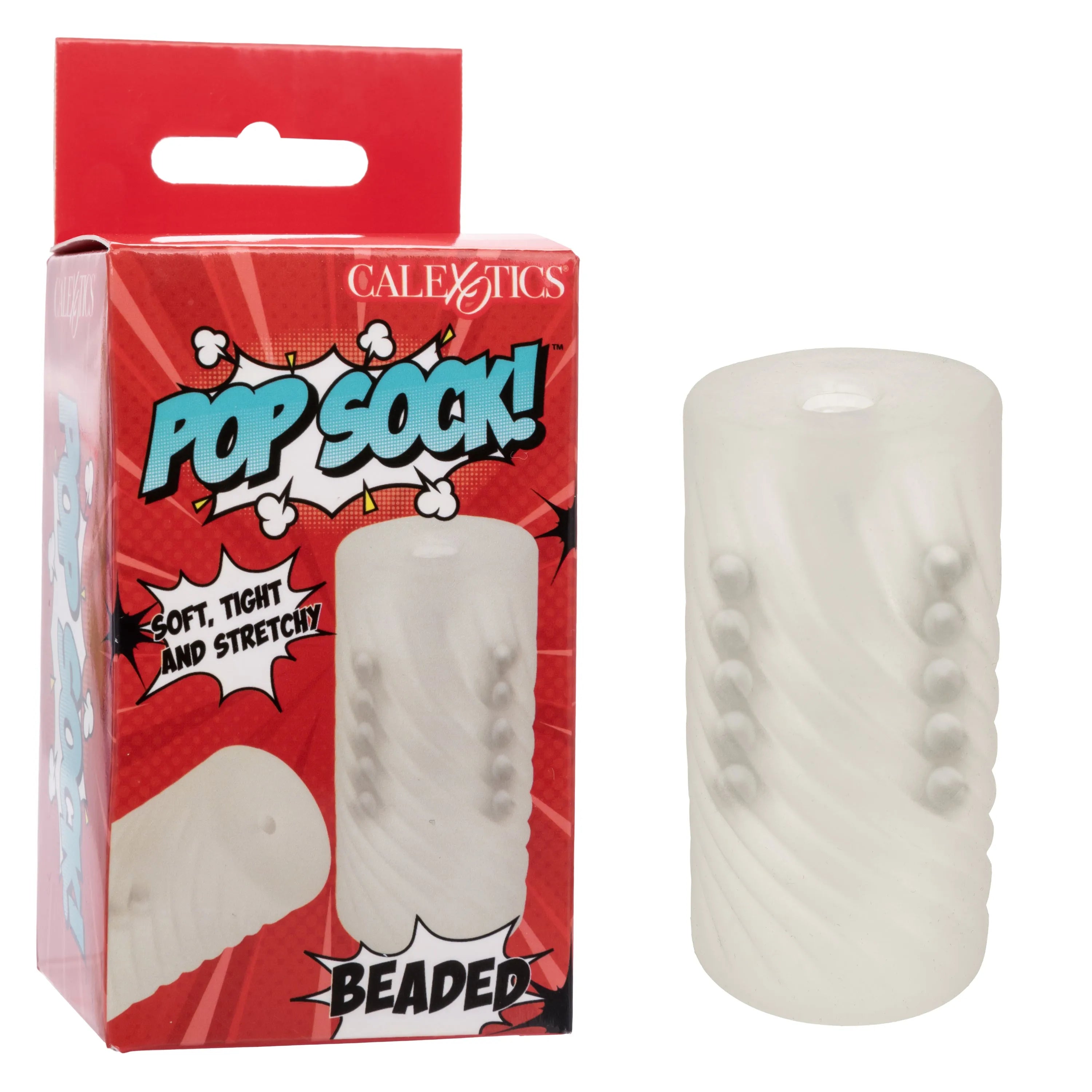 POP SOCK! BEADED CLEAR - Take A Peek