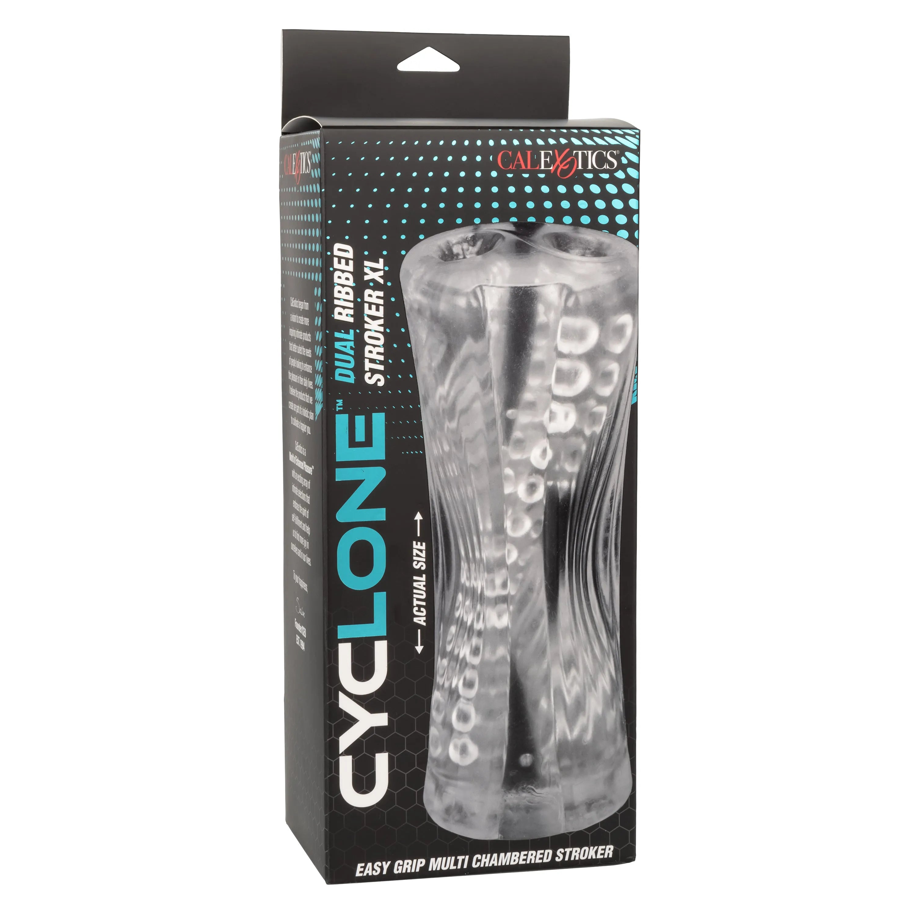 Cyclone™ Dual Ribbed Stroker XL - Take A Peek