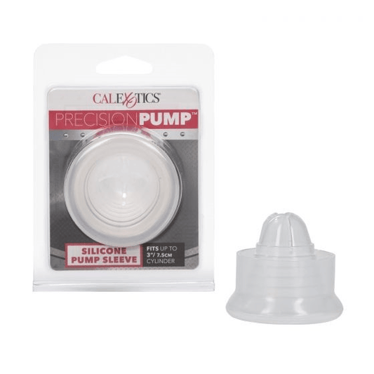 Precision Pump Silicone Pump Sleeve - Clear - Take A Peek