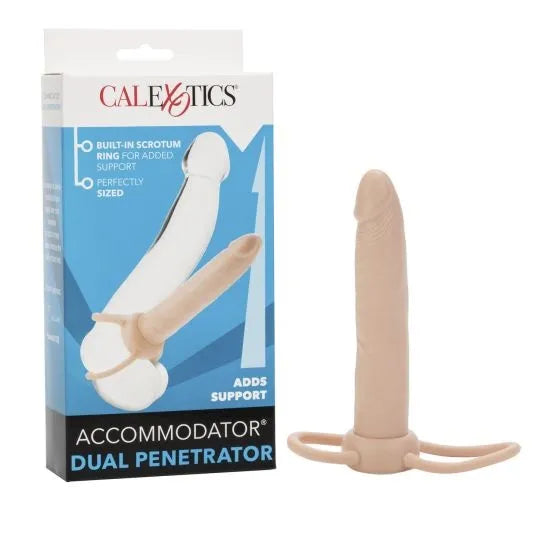 Accommodator Dual Penetrator - Ivory - Take A Peek