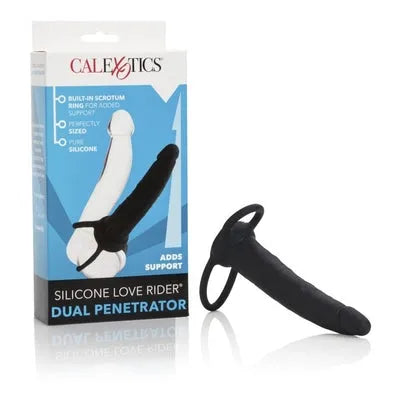 Silicone Love Rider Dual Penetrator - Take A Peek