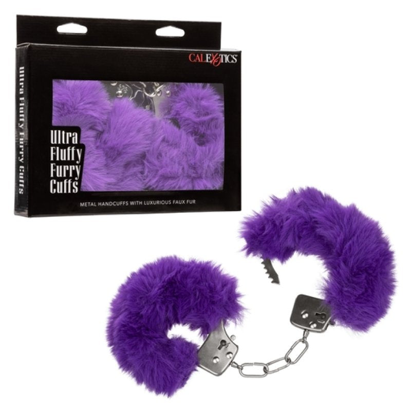 Ultra Fluffy Furry Cuffs - Purple-SE-2651-60-3