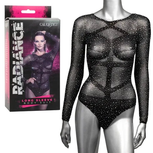 Radiance Long Sleeve Body Suit - Take A Peek