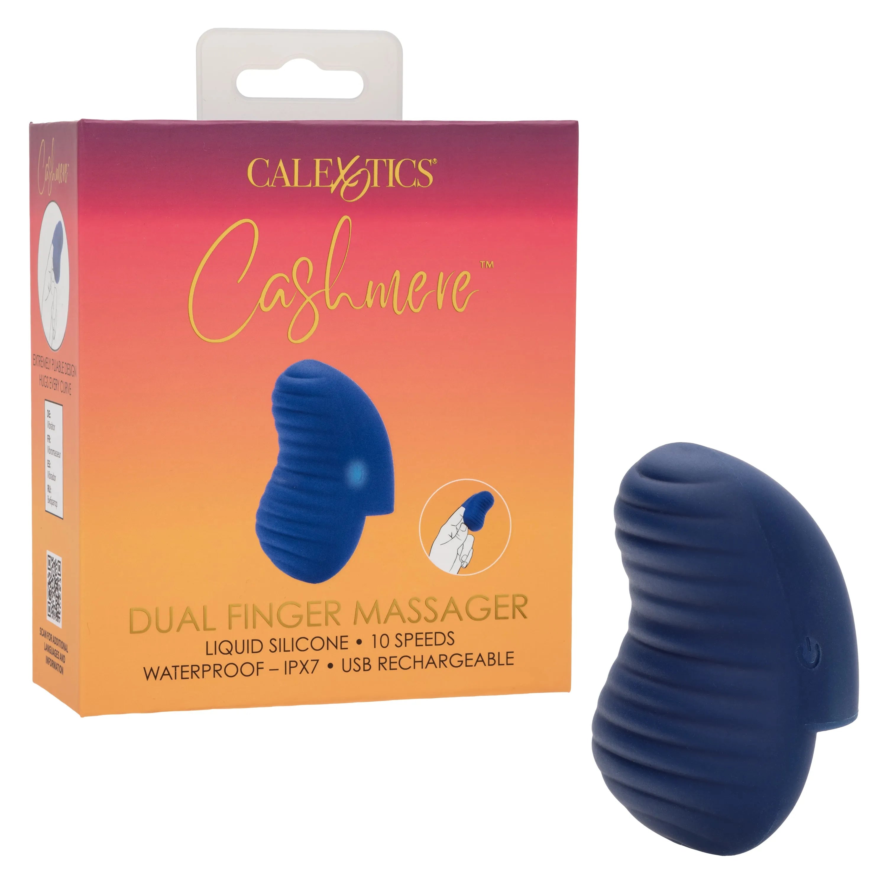 CASHMERE DUAL FINGER MASSAGER - Take A Peek