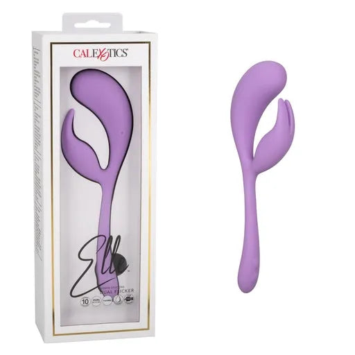 Elle Liquid Silicone Dual Flicker - Take A Peek
