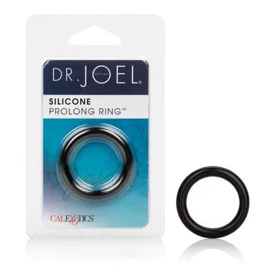 Dr. Joel Silicone Prolong Ring - Black - Take A Peek