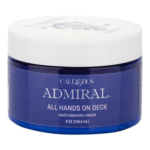 Admiral All Hands on Deck Masturbation Cream - 8 fl. oz. - Take A Peek