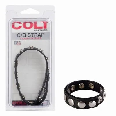 Colt Leather C/B Straps - 8 Snap Fastener - Take A Peek