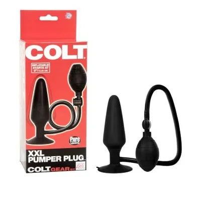 Colt XXL Pumper Plug - Black - Take A Peek