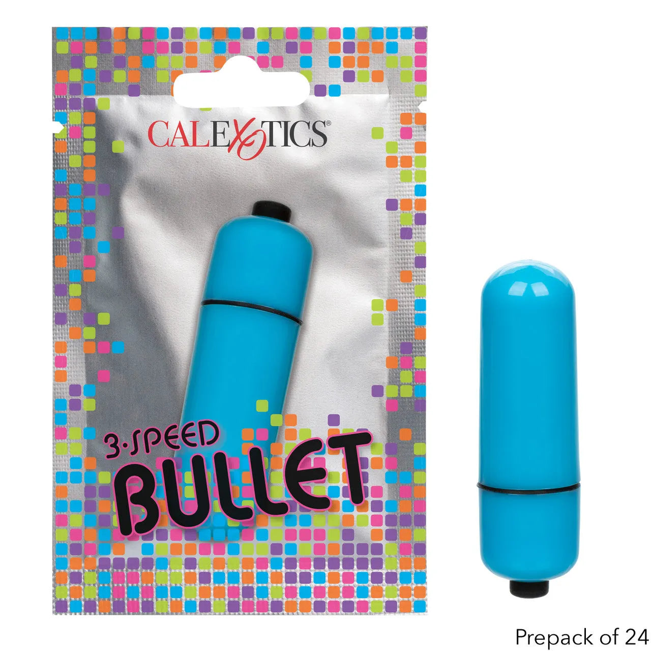 Foil Pack 3-Speed Bullet - Blue (Prepack of 24) - Take A Peek