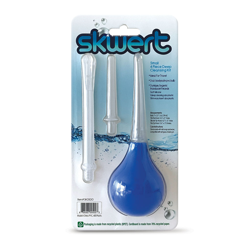 Skwert Small 3 oz Douche Kit - 90 ml Unisex Douche Kit - Take A Peek