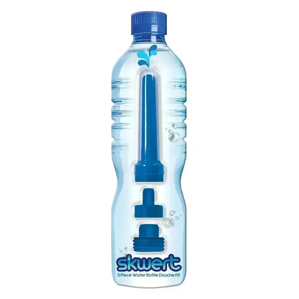 Skwert 5 Piece Water Bottle Douche Kit - 5 Piece Water Bottle Douche Adapter Kit - Take A Peek