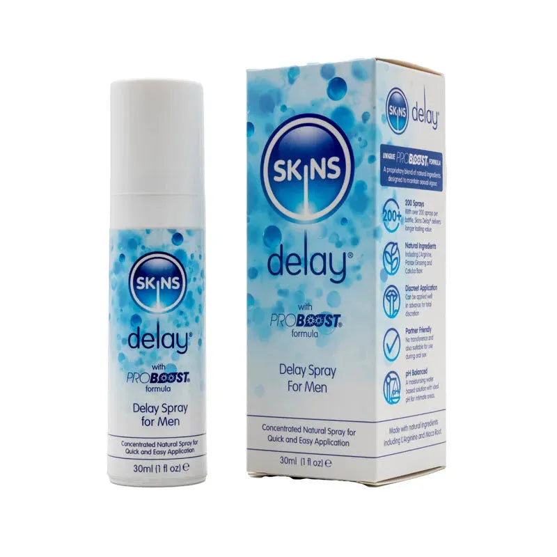 Skins Natural Delay Spray - Take A Peek