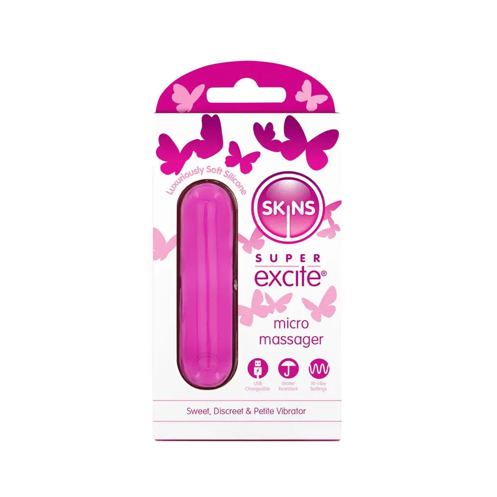 Skins Super Excite Rechargeable Bullet - Take A Peek