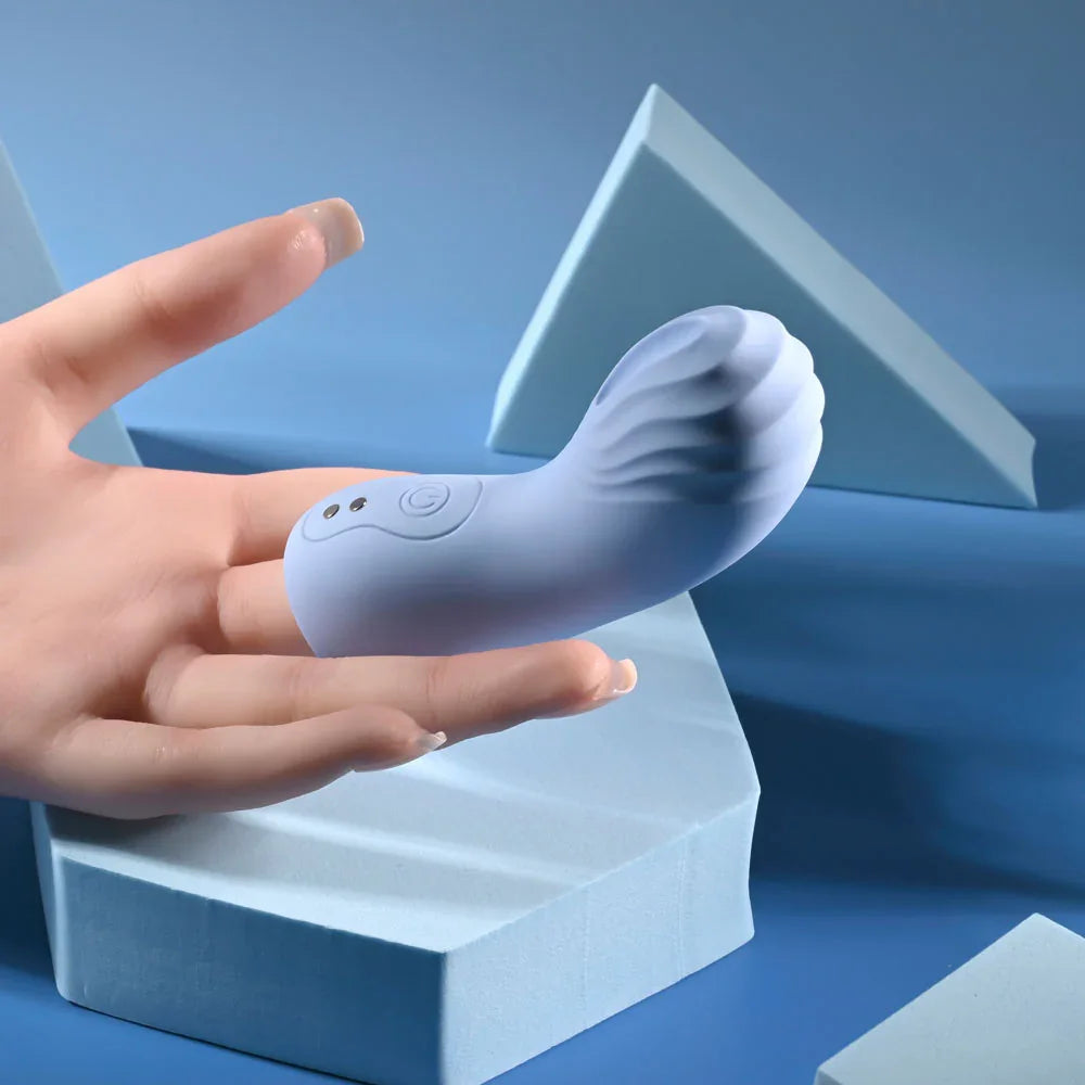 Selopa GOOD POINT - USB Rechargeable Hollow Vibrating Finger Stimulator - Take A Peek