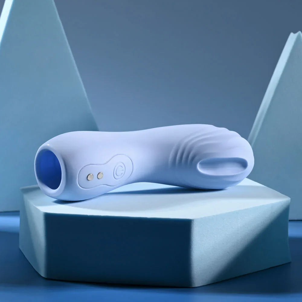 Selopa GOOD POINT - USB Rechargeable Hollow Vibrating Finger Stimulator - Take A Peek