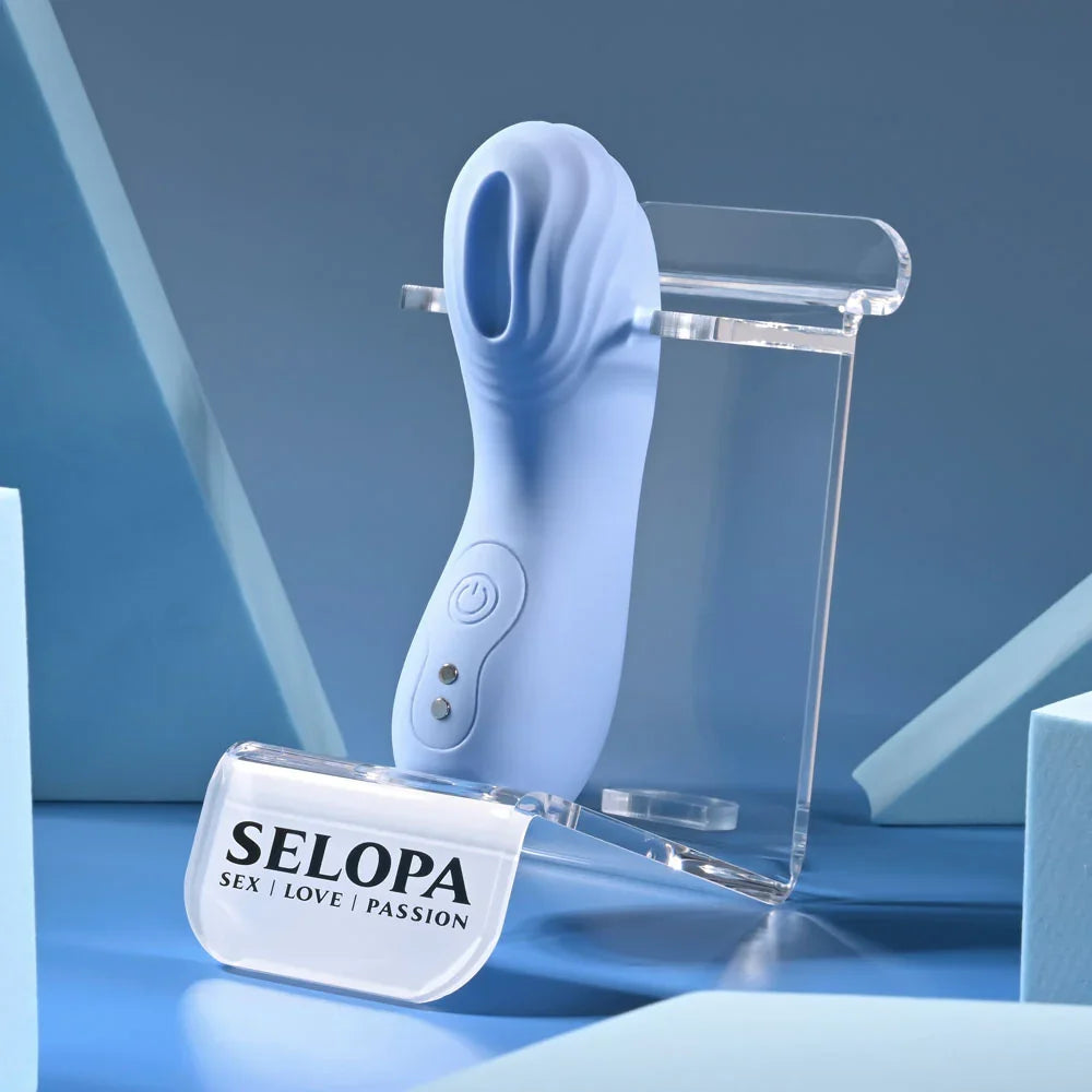 Selopa GOOD POINT - USB Rechargeable Hollow Vibrating Finger Stimulator - Take A Peek