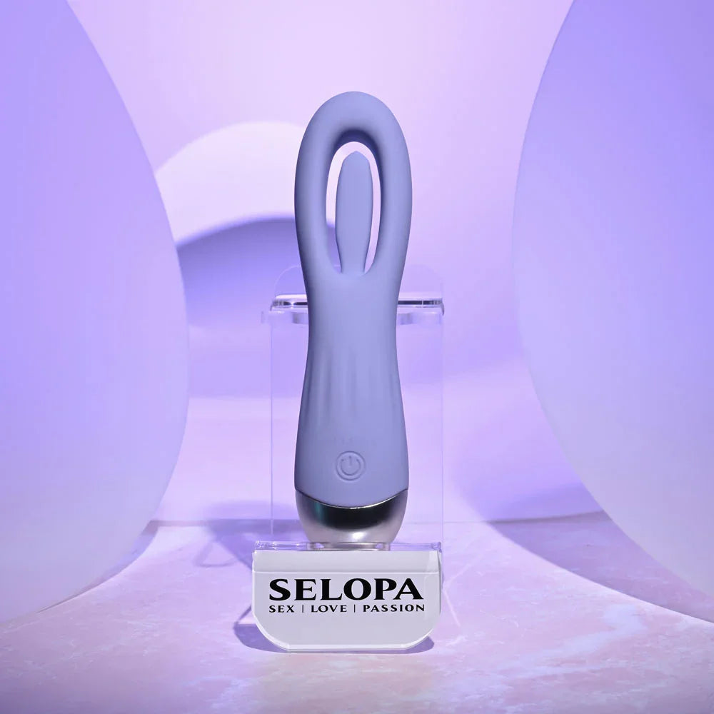 Selopa IN A FLAP - 15 cm USB Rechargeable Flicking Stimulator - Take A Peek