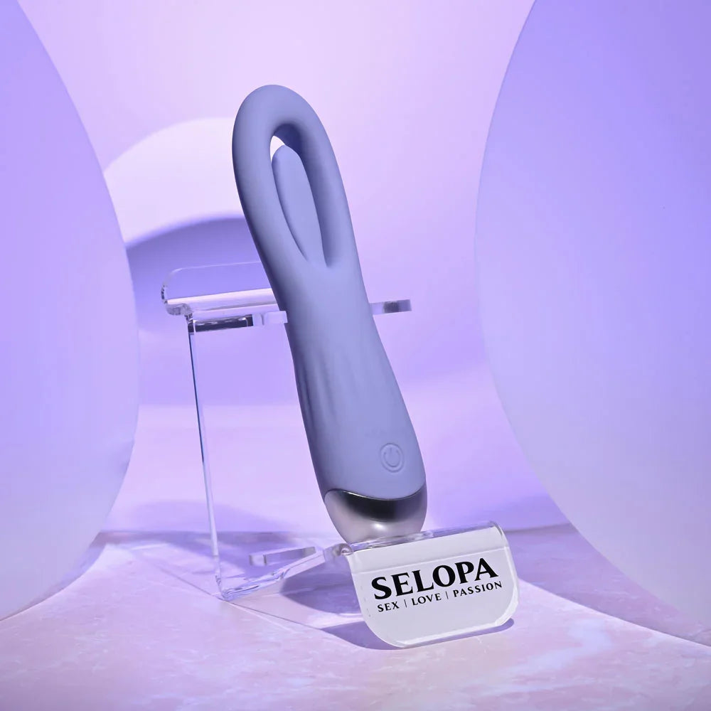 Selopa IN A FLAP - 15 cm USB Rechargeable Flicking Stimulator - Take A Peek