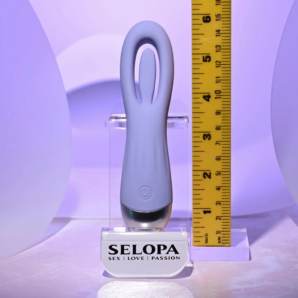 Selopa IN A FLAP - 15 cm USB Rechargeable Flicking Stimulator - Take A Peek
