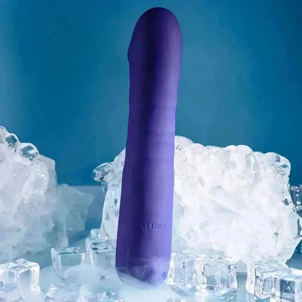 Selopa AMBITION - 17 cm USB Rechargeable Thrusting Vibrator - Take A Peek