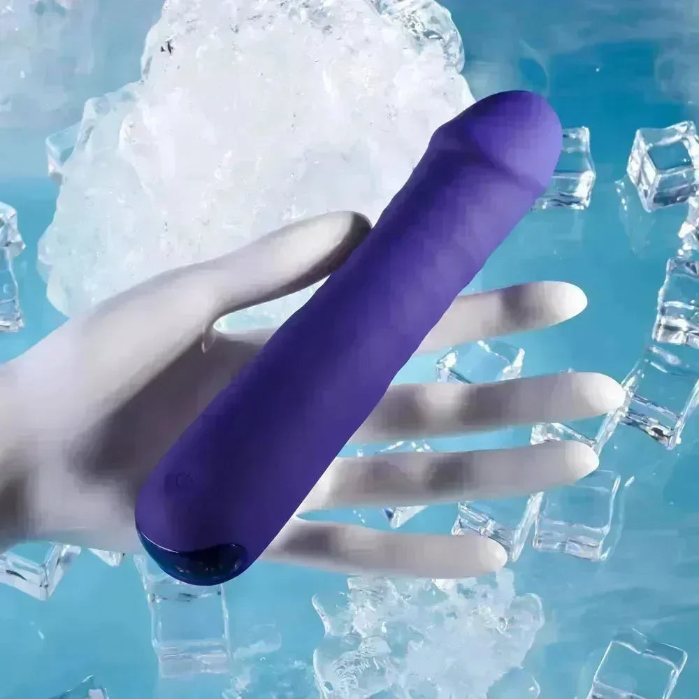 Selopa AMBITION - 17 cm USB Rechargeable Thrusting Vibrator - Take A Peek