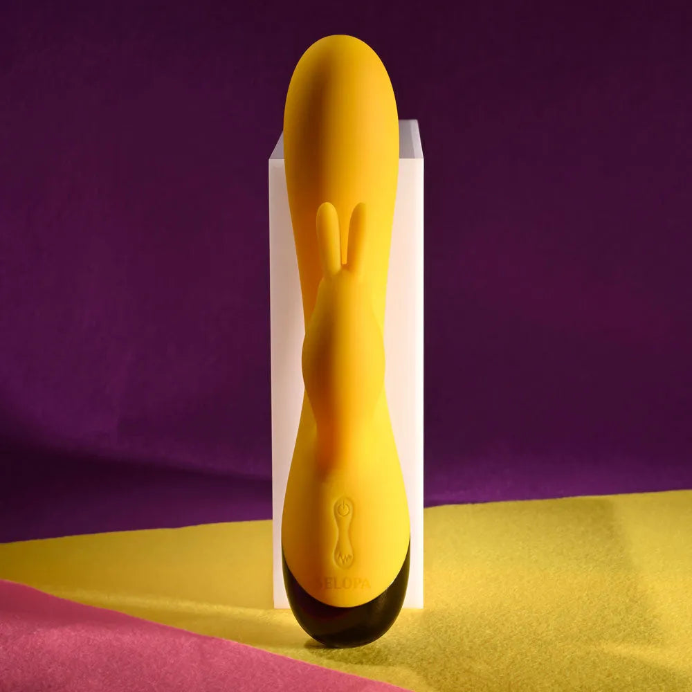 Selopa BUZZZ BUNNY - 19.7 cm USB Rechargeable Rabbit Vibrator - Take A Peek