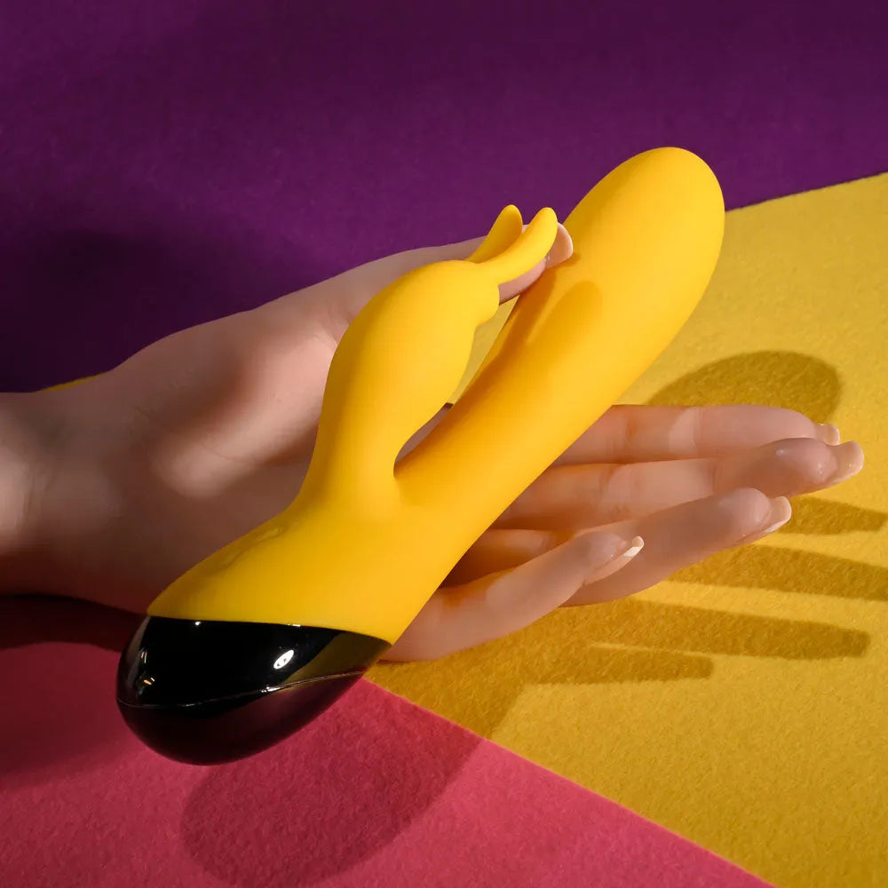 Selopa BUZZZ BUNNY - 19.7 cm USB Rechargeable Rabbit Vibrator - Take A Peek