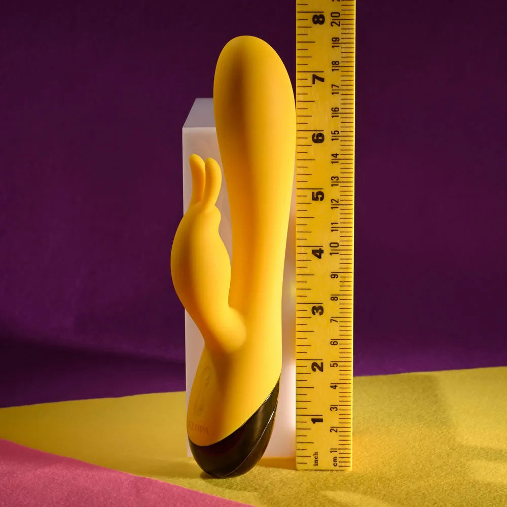 Selopa BUZZZ BUNNY - 19.7 cm USB Rechargeable Rabbit Vibrator - Take A Peek