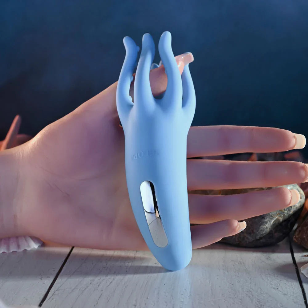 Selopa TENTACLE TICKLER - USB Rechargeable Vibrating Stimulator - Take A Peek