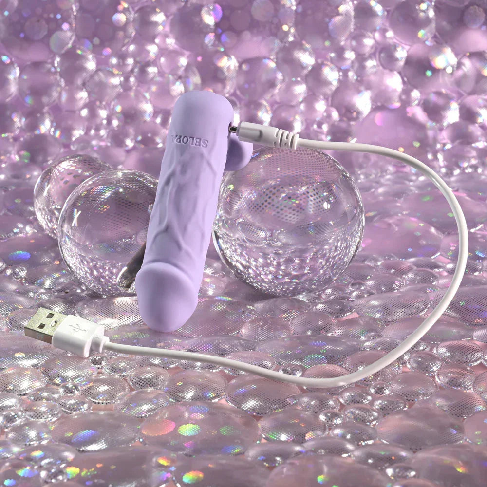 Selopa BALLSY BULLET - 9.2 cm USB Rechargeable Bullet - Take A Peek