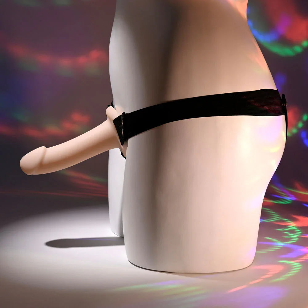 Selopa OUR FIRST HOLLOW STRAP ON LIGHT - 16.3 cm Hollow Strap-On - Take A Peek