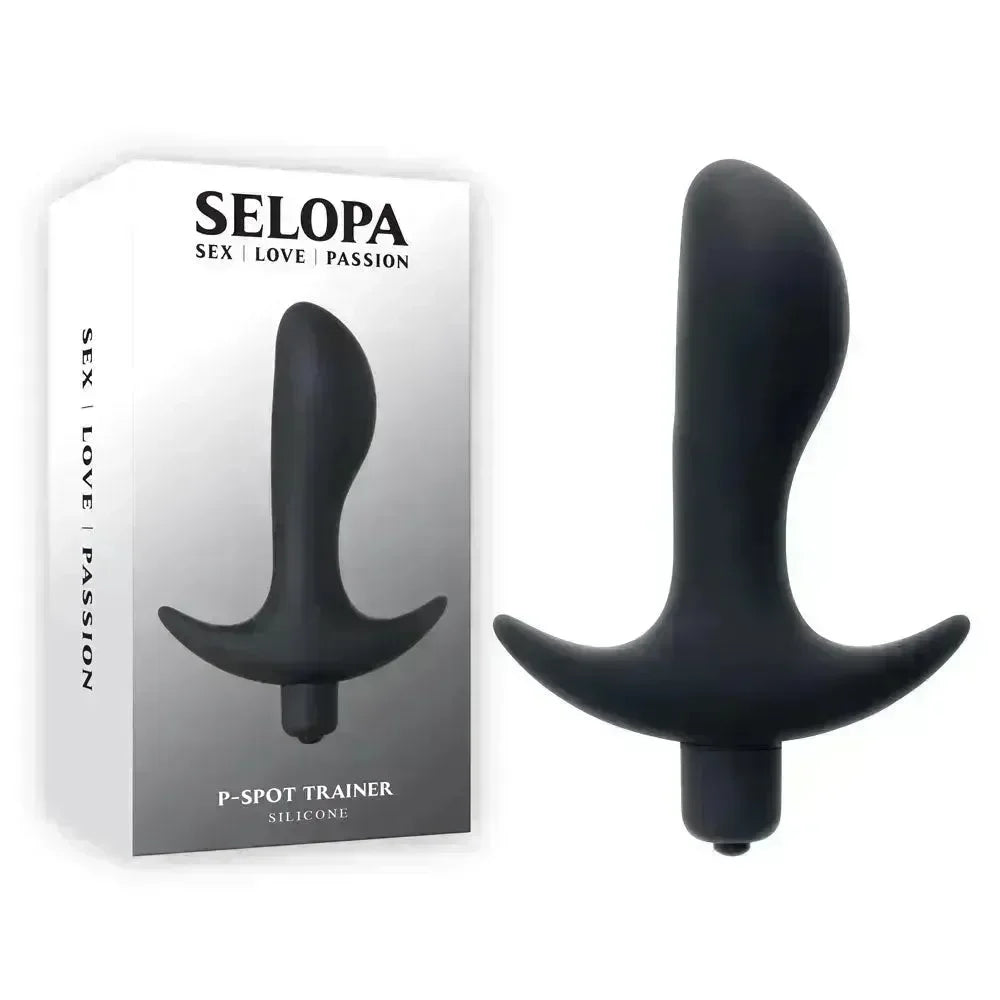 Selopa P-SPOT TRAINER - 12.7 cm Vibrating Prostate Massager - Take A Peek