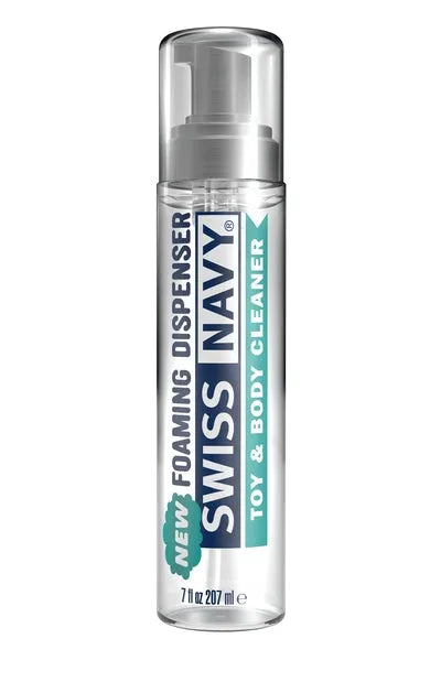 Swiss Navy Toy & Body Cleaner Foam 7oz - Take A Peek