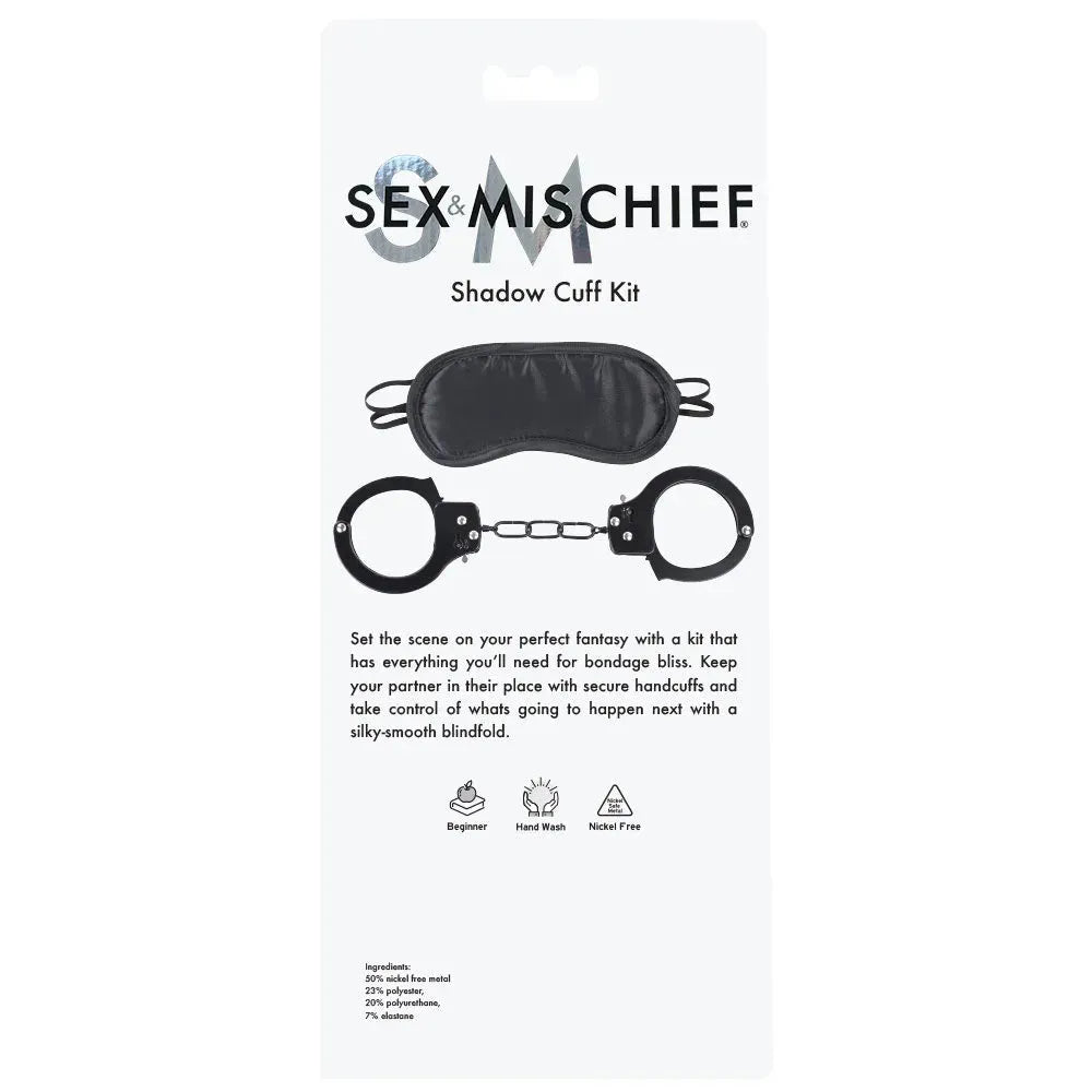 Sex & Mischief Shadow Cuff Kit - Take A Peek