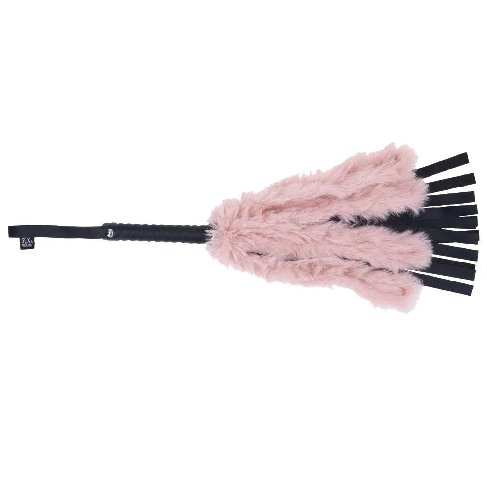 Sex & Mischief Brat Faux Fur Flogger - Take A Peek
