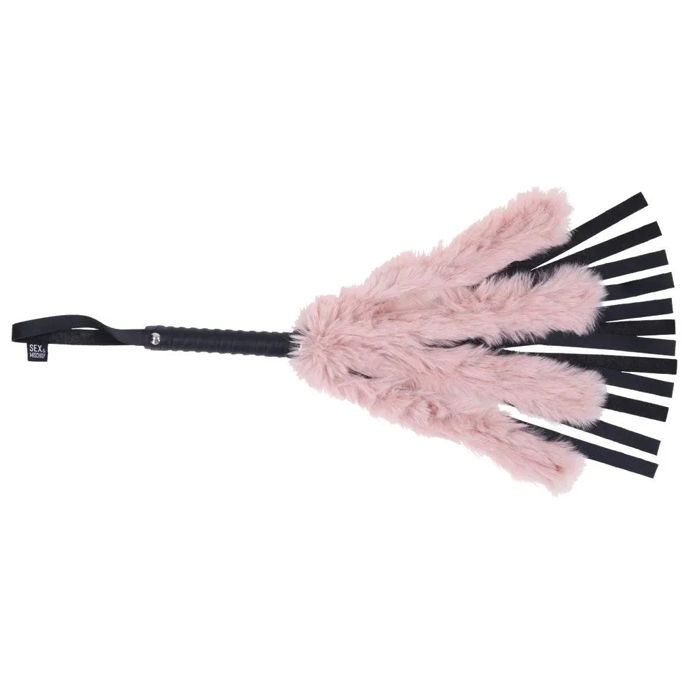 Sex & Mischief Brat Faux Fur Flogger - Take A Peek