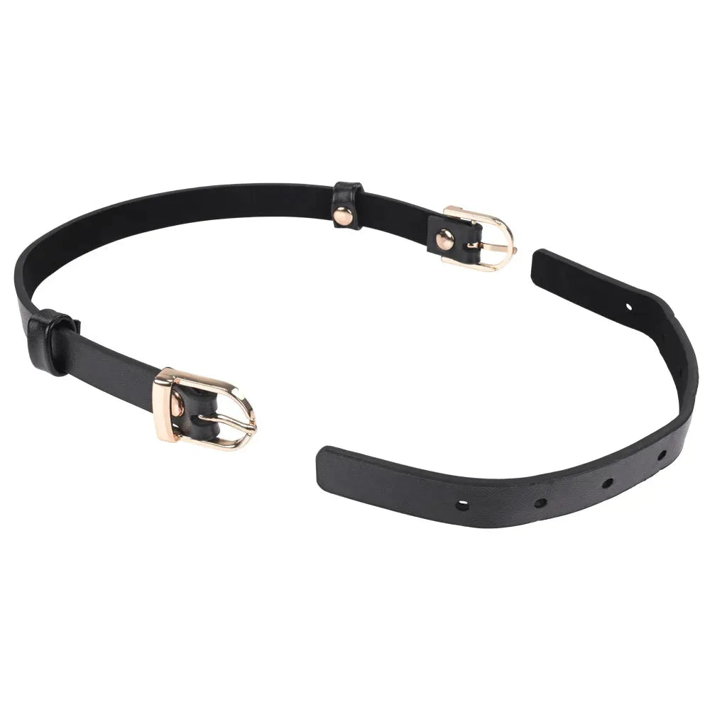 Sex & Mischief Double Buckle Day Collar - Take A Peek