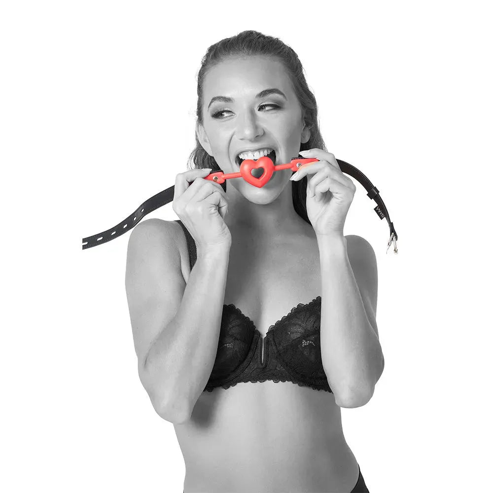 Sex & Mischief Amor Ball Gag - Take A Peek