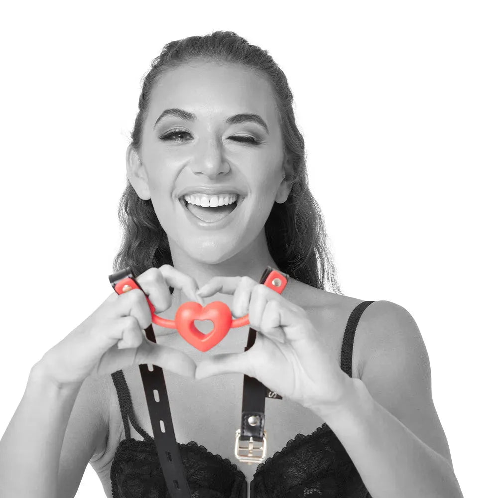 Sex & Mischief Amor Ball Gag - Take A Peek
